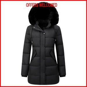 Long Waterproof Parka Winter Coat Windproof Snow Jacket